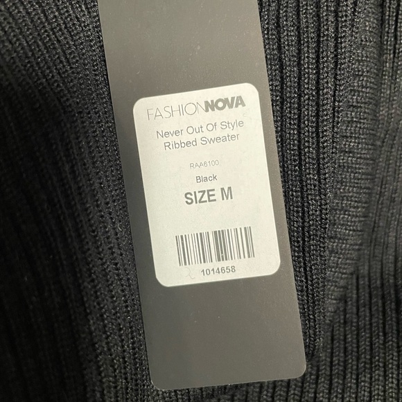 FN Ribbed Sweater - Picture 5 of 5